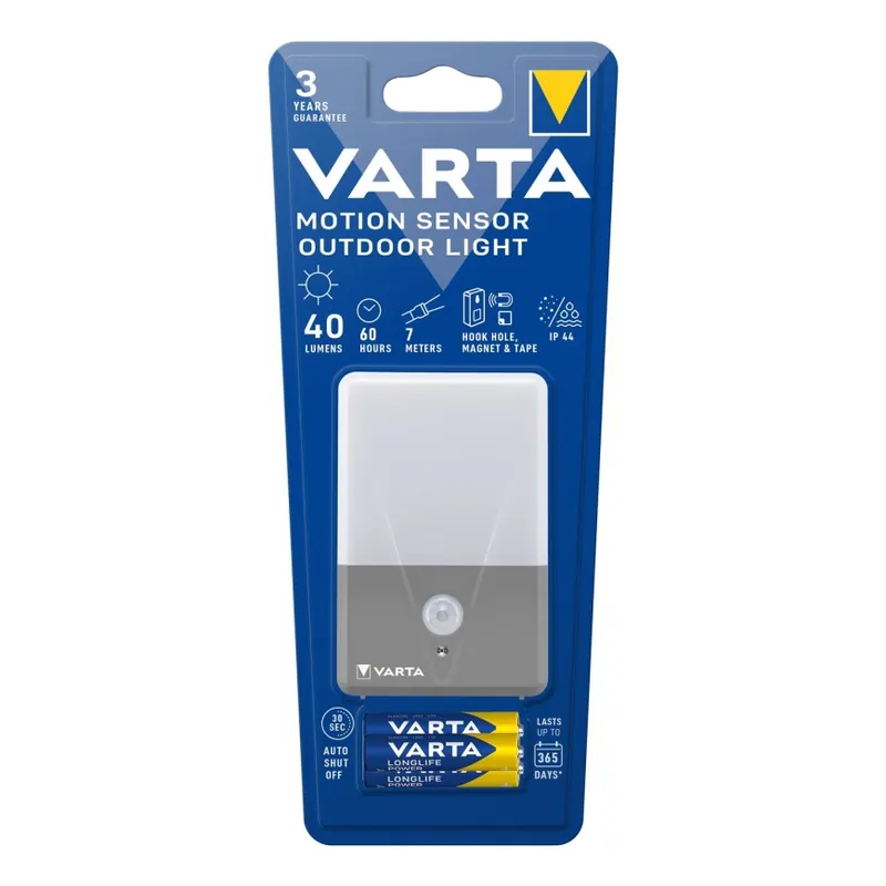 Varta 16634101421 - LED Campingová svítilna se senzorem LED/3xAAA IP44 Expresní Doručení