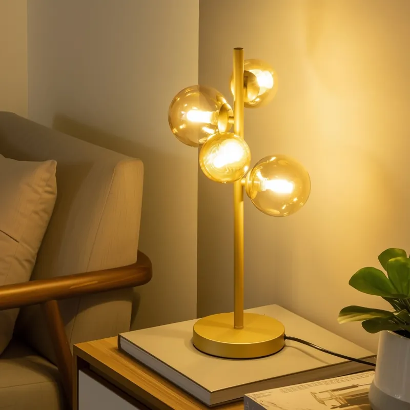 Brilagi - LED Stolní lampa MILLA 4xG9/3W/230V zlatá Výprodej