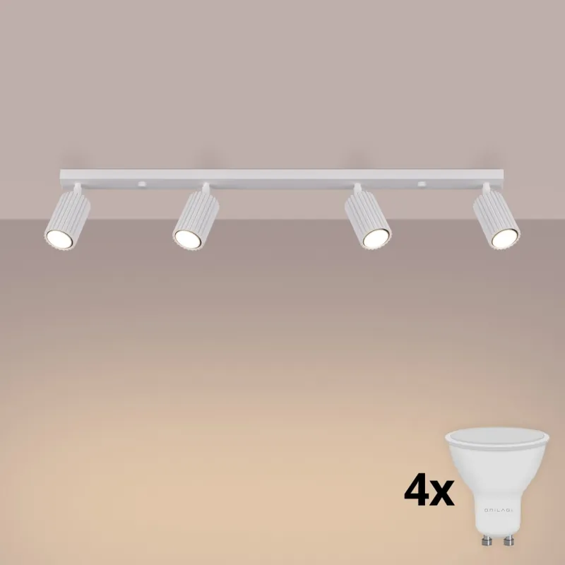Brilagi - LED Bodové svítidlo CRESTO 4xGU10/10W/230V bílá Bezpečná Platba