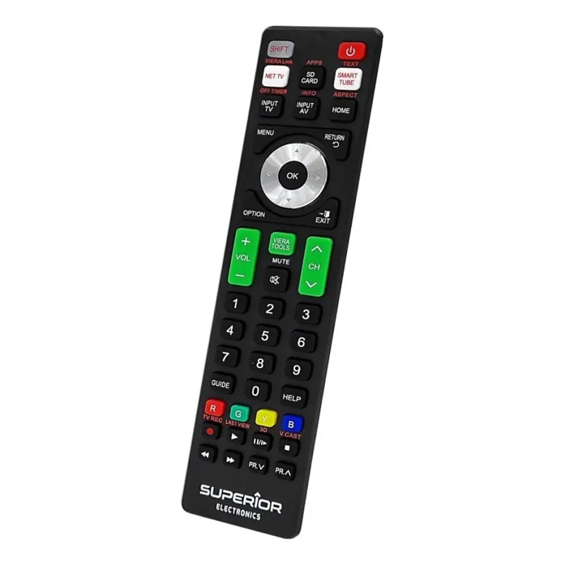 Časově Omezené MK FLORIA Superior RC UNI TV Panasonic - Náhradní dálkový ovladač pro TV značky PANASONIC 2xAAA