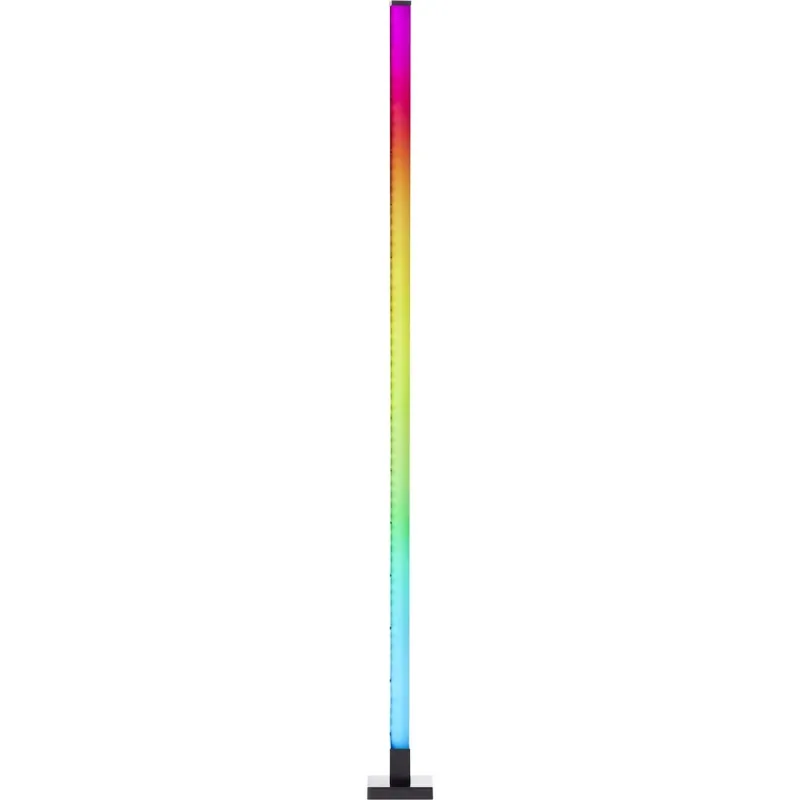 Brilliant - LED RGBW Stmívatelná stojací lampa NEELE LED/6,5W/230V černá + dálkové ovládání Výhodná Nabídka