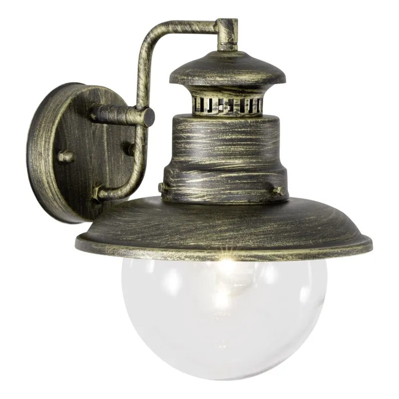 Koupit Online Brilliant - Venkovní nástěnná lampa ARTU 1xE27/60W/230V IP44 patina/zlatá