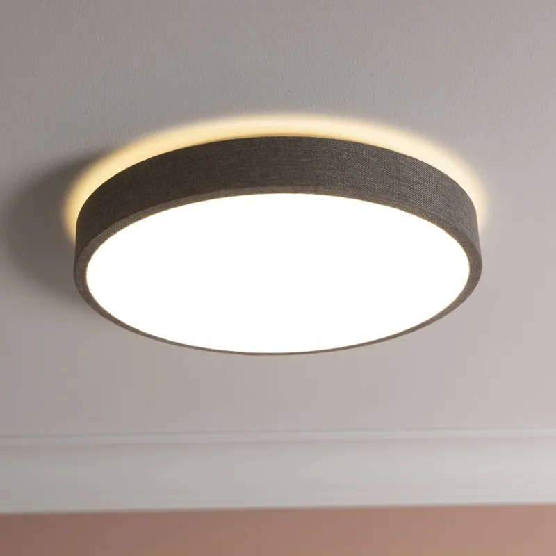 Brilliant - LED Stmívatelné stropní svítidlo FILIZ LED/24W/230V pr. 38,5 cm šedá Výprodej