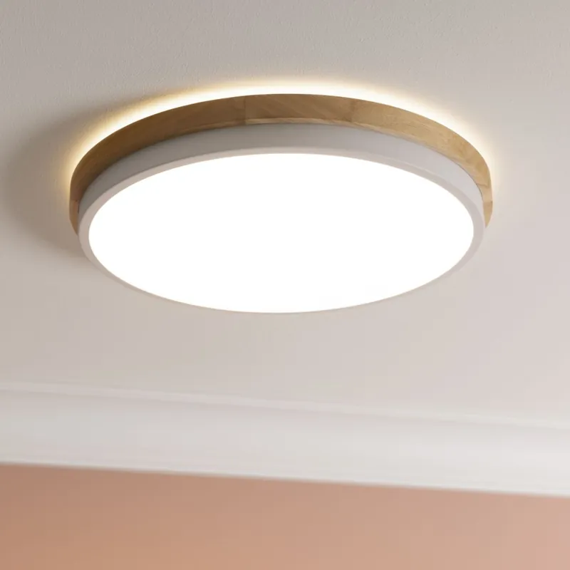 Brilliant - LED Stmívatelné stropní svítidlo BAARLO LED/24W/230V pr. 35 cm bílá/gumovník Zlevněný
