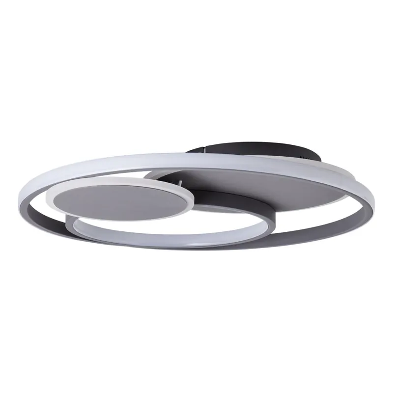 Zlevněný Brilliant - LED Stmívatelné stropní svítidlo RUNDA LED/50W/230V 3000-6500K černá + dálkové ovládání