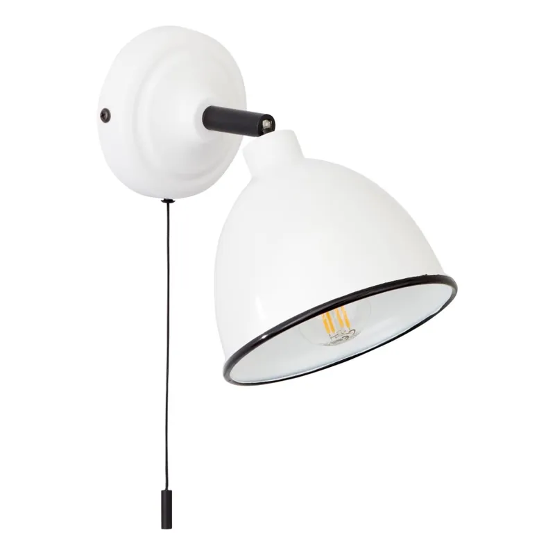 Vysoce Kvalitní Brilliant - Nástěnné bodové svítidlo TELIO 1xE14/28W/230V bílá