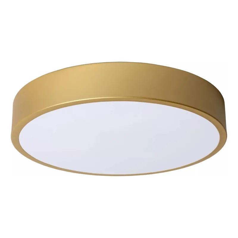 Lucide 79185/30/02 - LED Stmívatelné stropní svítidlo UNAR LED/18W/230V pr. 30 cm zlatá Nejlepší Volba