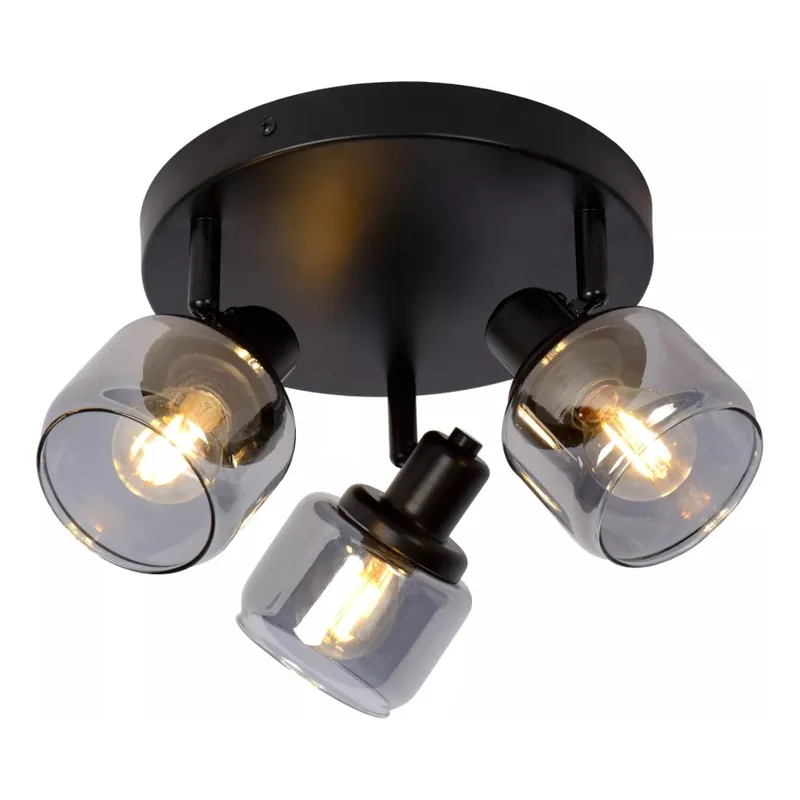 Výhodná Nabídka Lucide 77979/13/30 - Bodové svítidlo BJORN 3xE14/40W/230V černá