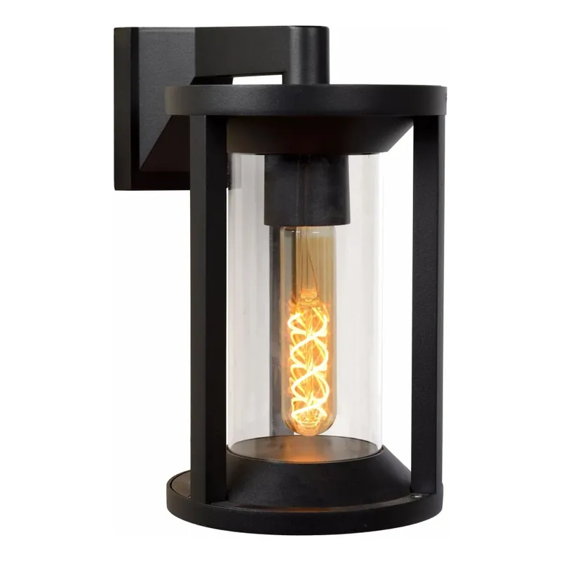 Značkový Lucide 15803/01/30 - Venkovní nástěnná lampa CADIX 1xE27/15W/230V IP65 černá