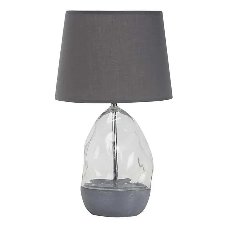 Akce Rabalux - Stolní lampa 1xE27/40W/230V šedá
