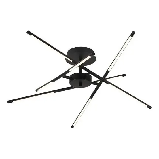 Rabalux - LED Přisazený lustr LED/40W/230V 3000K černá Omezená Nabídka