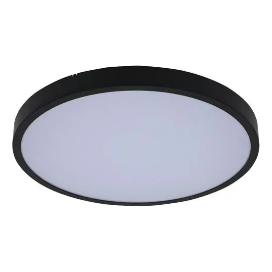 Rabalux - LED Koupelnové stropní svítidlo LED/24W/230V 3000/4000/6000K IP44 pr. 35,5 cm černá Nízká Cena