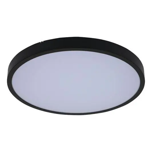 Rabalux - LED RGB Stmívatelné koupelnové stropní svítidlo LED/36W/230V 3000-6000K Wi-Fi Tuya IP44 pr. 42 cm černá Nejlepší Volba
