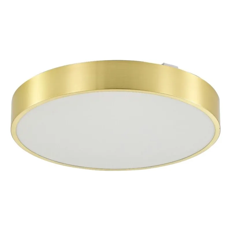 Zuma Line - LED Stmívatelné koupelnové stropní svítidlo LED/50W/230V 3000-6000K pr. 50 cm IP44 zlatá + dálkové ovládání Vrácení Zdarma