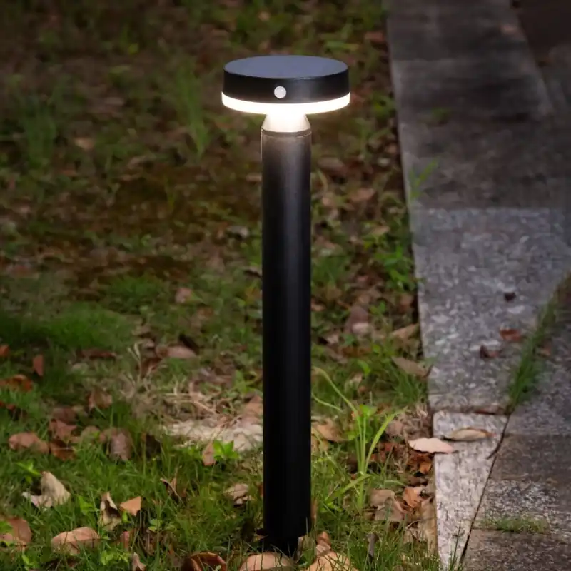 Zuma Line - LED Solární lampa se senzorem pohybu a soumraku LED/4,5W/2000 mAh IP44 černá Časově Omezené