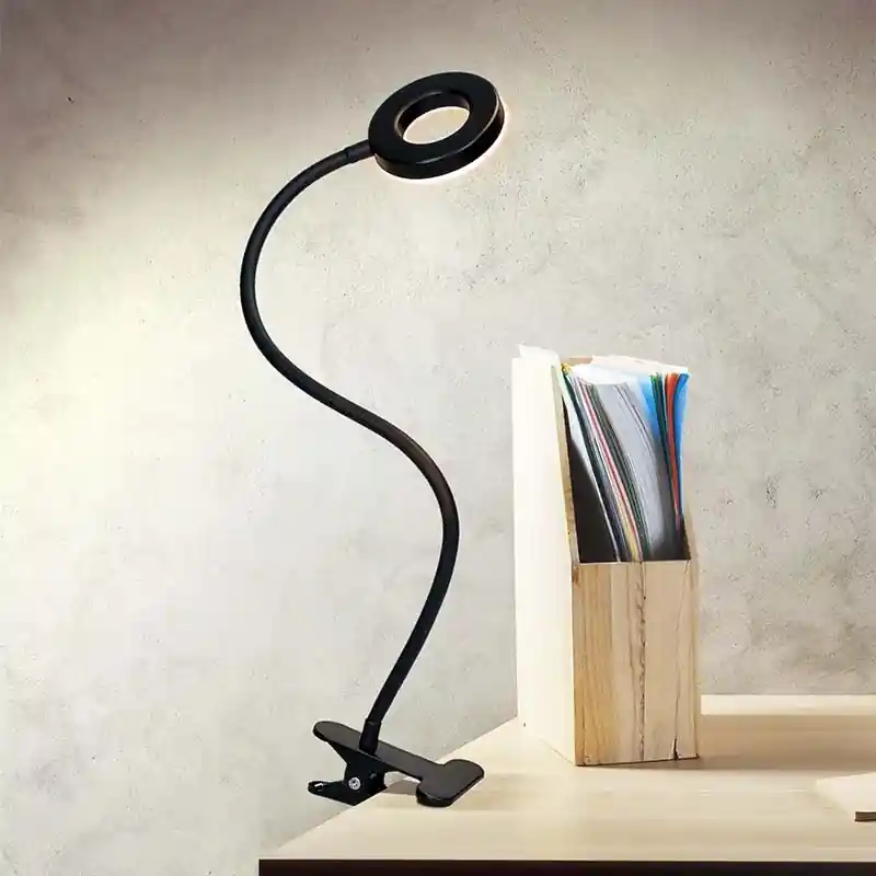 Top Prodej Brilagi -LED Stmívatelná lampa s klipem ORBELA LED/8W/5V 3000/4000/5000K černá