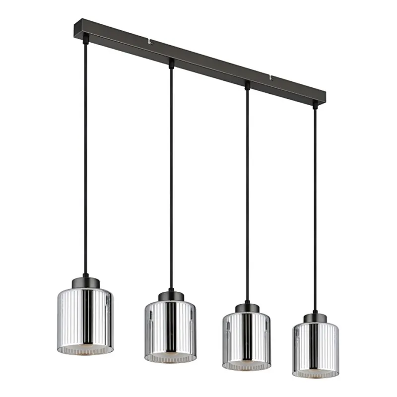 Autentický Globo - Lustr na lanku 4xE27/60W/230V lesklý chrom