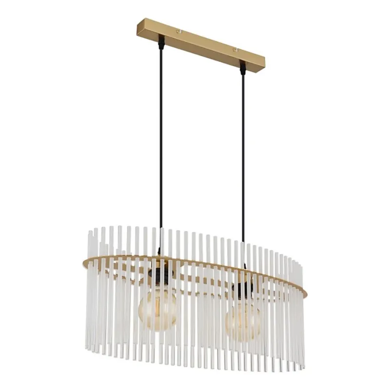 Globo - Lustr na lanku 2xE27/60W/230V zlatá Koupit Online