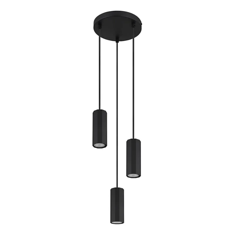 Nejlepší Cena Globo - Lustr na lanku 3xGU10/25W/230V černá