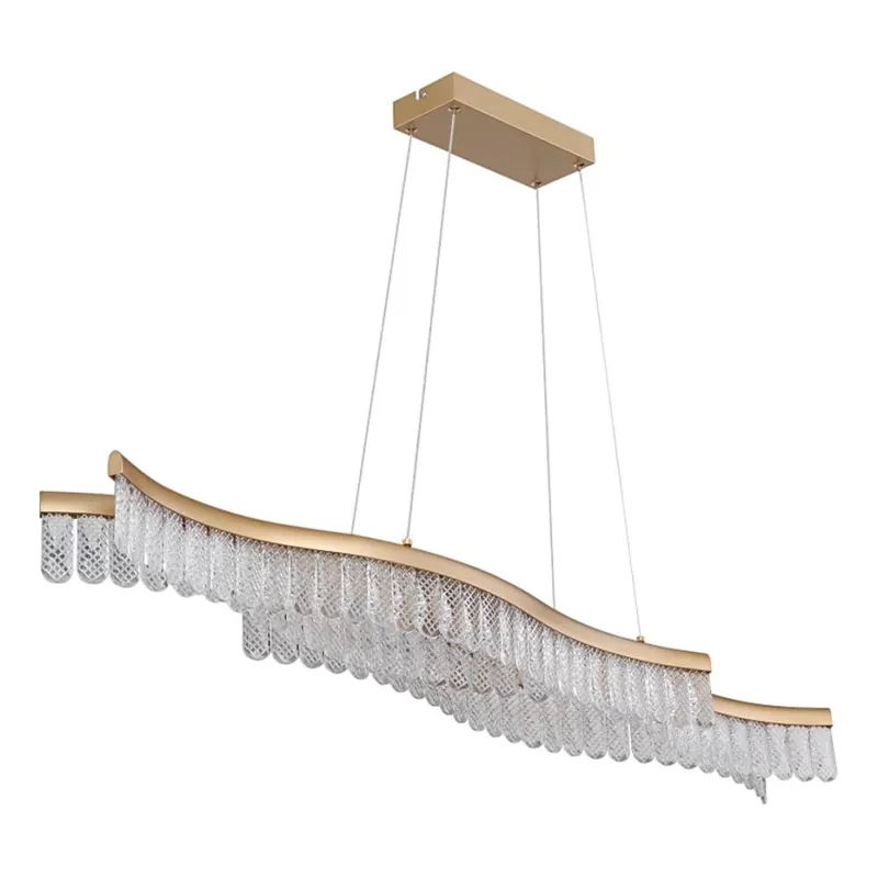Globo - LED Lustr na lanku LED/35W/230V 3200K zlatá Koupit Online