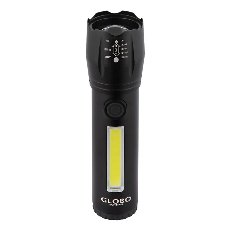 Globo - LED Nabíjecí svítilna LED/3W/5V + COB/3W 5500K 1200 mAh Autentický