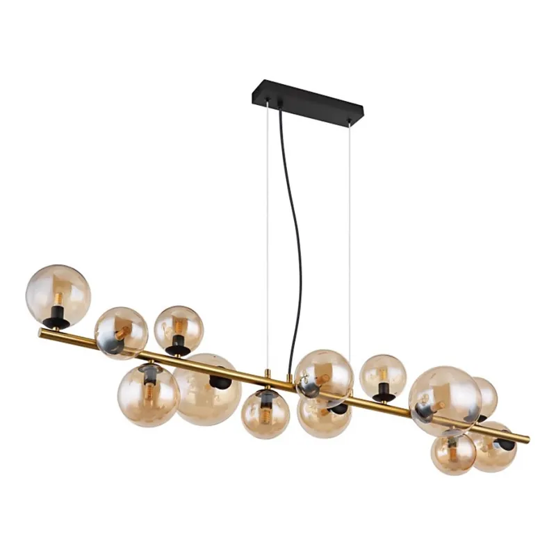 Sleva Globo - LED Lustr na lanku 13xG9/3,5W/230V mosaz