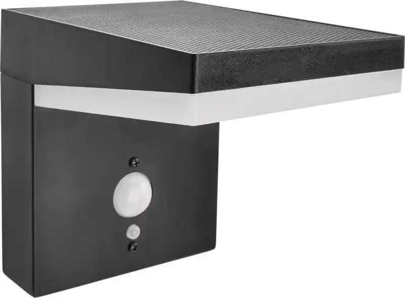 LED Solární nástěnné svítidlo se senzorem LED/4,4W/3,7V 2200 mAh IP44 Cenová Bomba