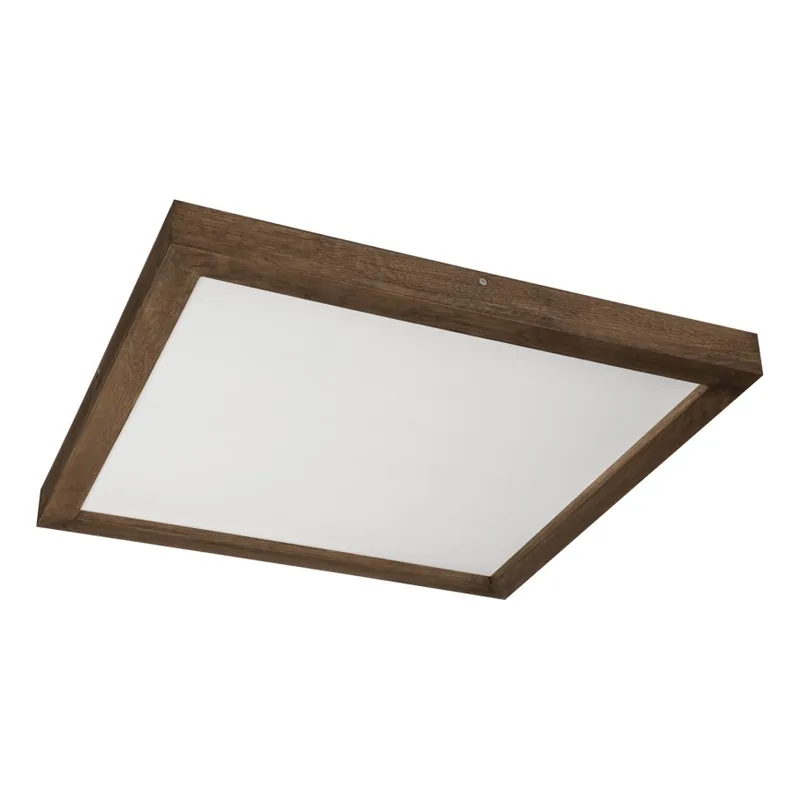 Top Prodej Brilagi - LED Koupelnové stropní svítidlo WOODY FRAME LED/50W/230V 60x60 cm IP44 dub ořech