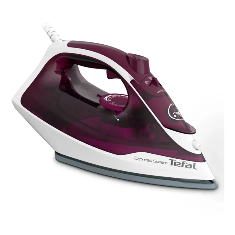 Značkový Tefal - Napařovací žehlička EXPRESS STEAM 2400W/230V vínová