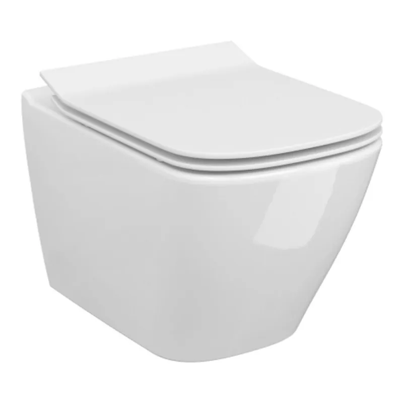 Cersanit S701-405-ECO - Závěsné WC s prkénkem CITY keramika/bílá Cenový Hit