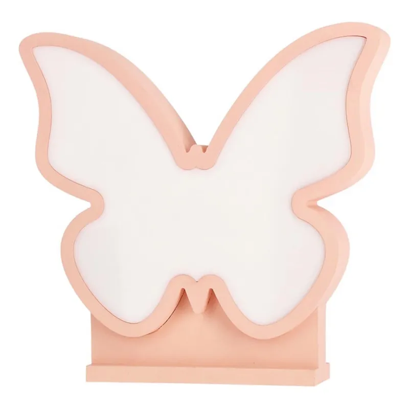 LED Dětská stolní lampa BUTTERFLY LED/14W/230V růžová Odeslání Ihned