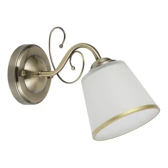 Nástěnná lampa LOSANNA 1xE14/40W/230V mosaz Originální