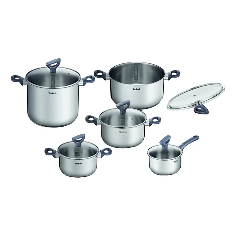 Odeslání Ihned Tefal - Sada hrnců 10 ks DAILY COOK nerez