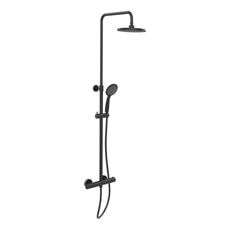 Oblíbený WENKO 25484100 - Sprchový systém WATERSAVING SYSTEM 12x120 cm černá