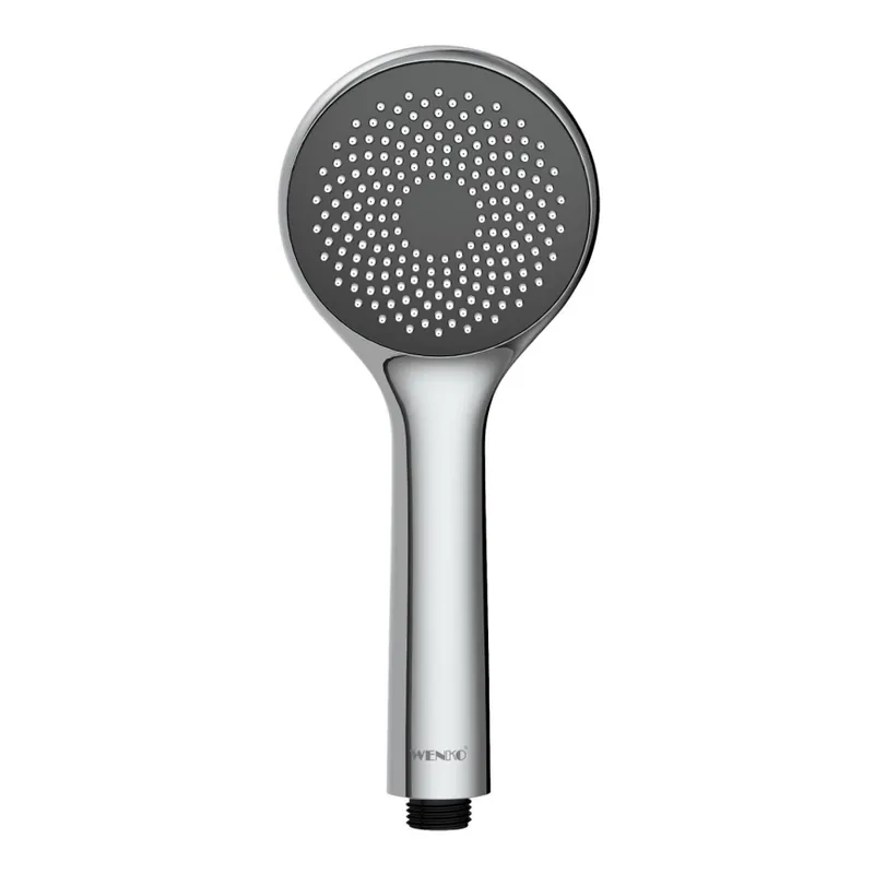 WENKO 23991100 - Sprchová hlavice WATERSAVING SYSTEM 9,5x9,5 cm lesklý chrom/šedá Ověřený