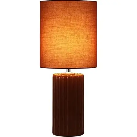 Searchlight - Stolní lampa GROOVE 1xE14/60W/230V burgundy Vrácení Zdarma