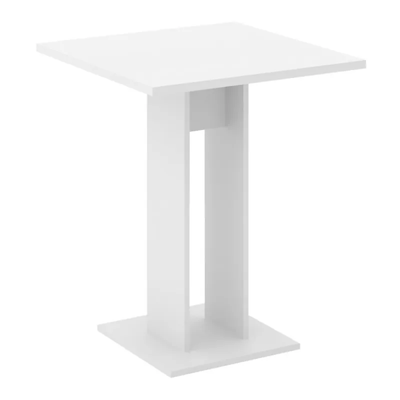Cenově Výhodný Stůl STRAPO 68x68 cm bílá
