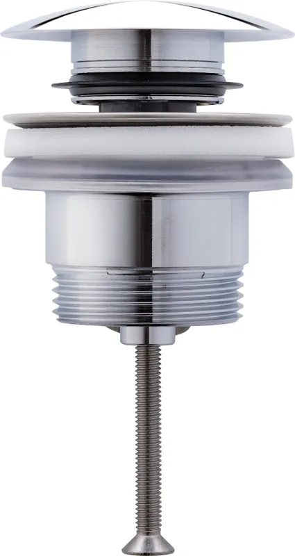 Duravit 50521000 - Umyvadlová výpusť PUSH-OPEN pr. 6,3 cm lesklý chrom Akční Cena