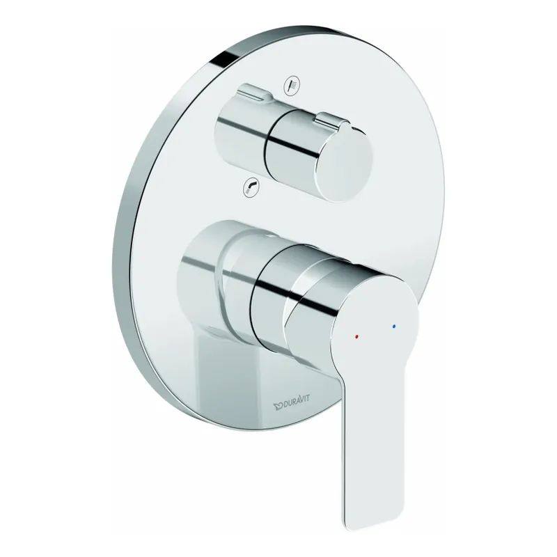 Oblíbený Duravit DC5210012010 - Vanová baterie pro podomítkovou instalaci D-CODE lesklý chrom