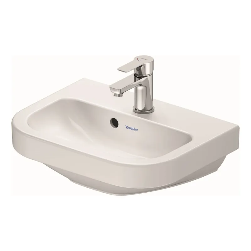 Duravit 7484500002 - Závěsné umyvadlo D-CODE 45x33,5 cm keramika/lesklá bílá Akce