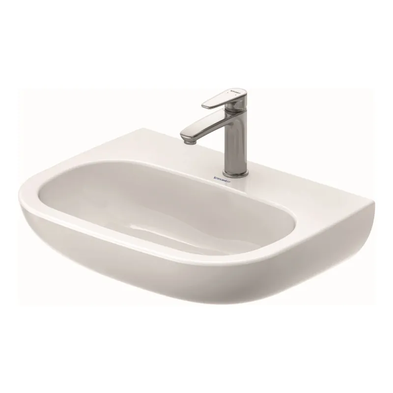 Sezónní Sleva Duravit 23116000002 - Závěsné umyvadlo D-CODE 60x46 cm keramika/lesklá bílá