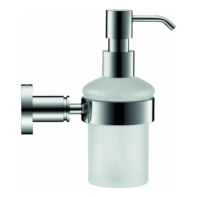 Akční Nabídka Duravit 99161000 -Nástěnný dávkovač mýdla D-CODE 390 ml mléčné sklo/lesklý chrom