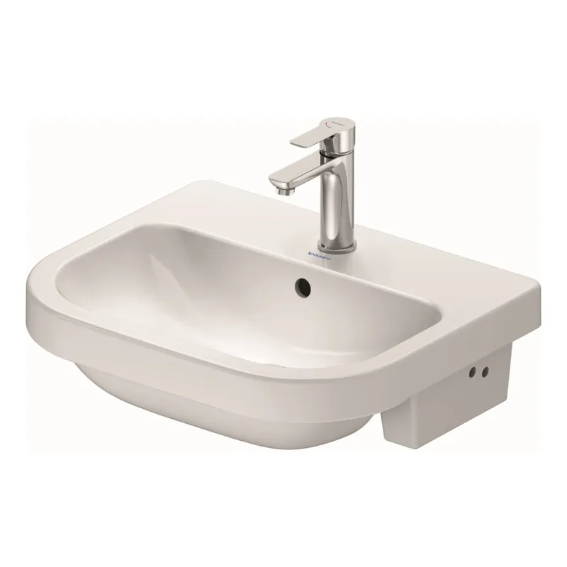 Must-Have Duravit 24035500002 - Zápustné umyvadlo D-CODE 55x45,5 cm keramika/lesklá bílá