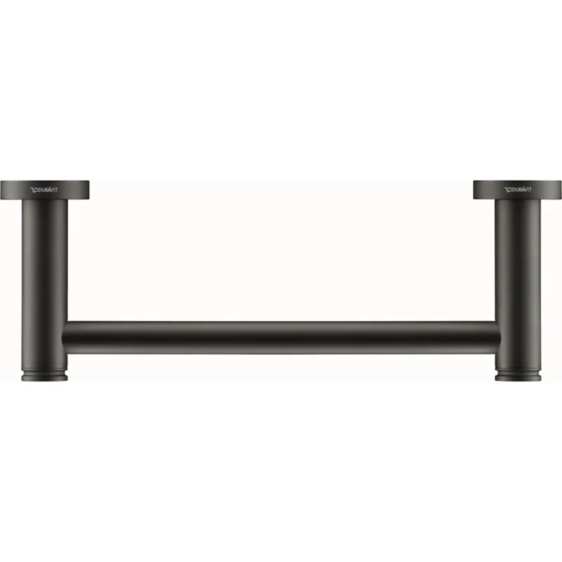Víkendová Akce Duravit 99144600 - Vanový úchyt D-CODE 28,4 cm matná černá