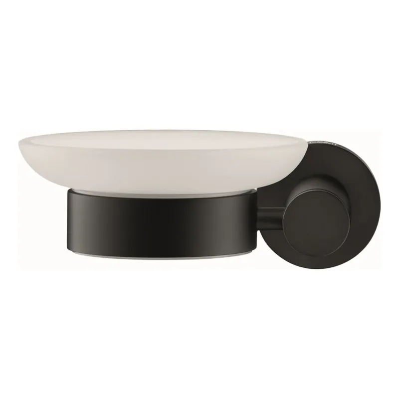 Duravit 99174600 - Nástěnná mýdlenka D-CODE levá matná černá Sleva
