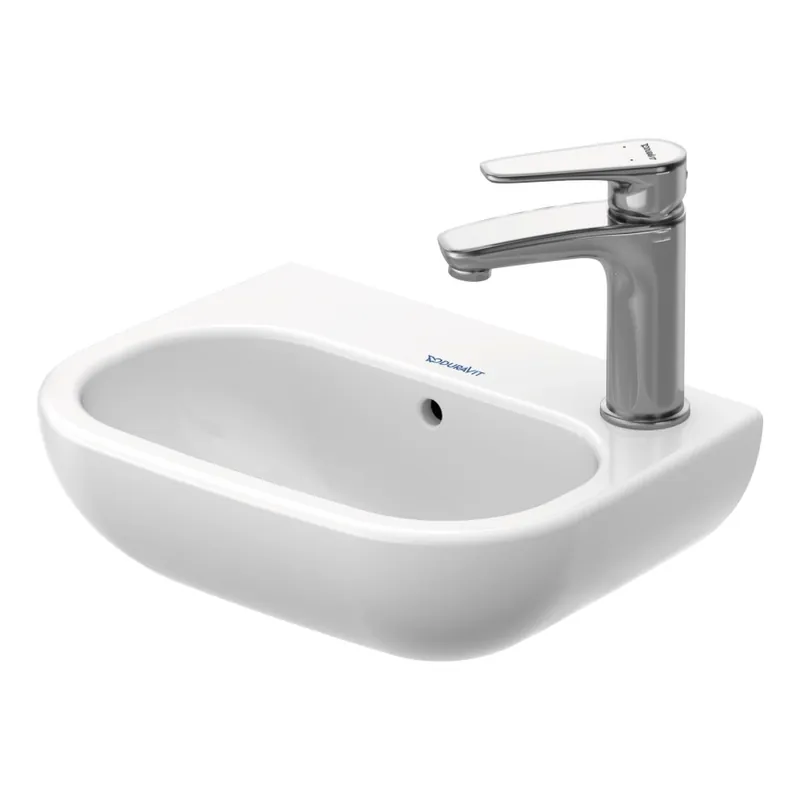Duravit 7053600082 - Závěsné umyvadlo D-CODE 36x27 cm keramika/lesklá bílá Víkendová Akce