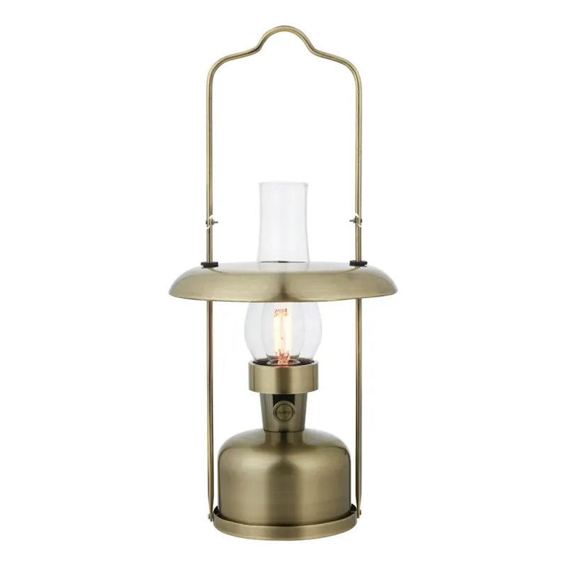 Super Cena Markslöjd 108894 - LED Stmívatelná venkovní nabíjecí stolní lampa FANOS LED/2,5W/3,7V 4000 mAh IP44 mosaz