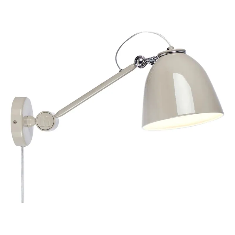 Akce Markslöjd 108964 - Nástěnná lampa TILT 1xE27/60W/230V šedá