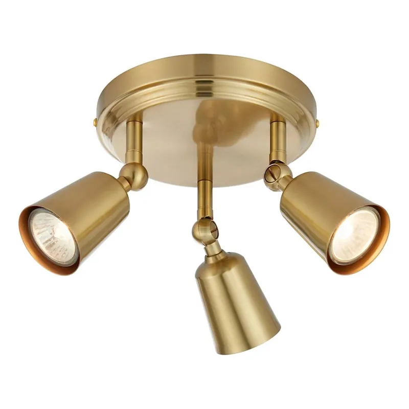 Pouze Dnes Markslöjd 108980 - Bodové svítidlo TINY 3xGU10/7W/230V mosaz