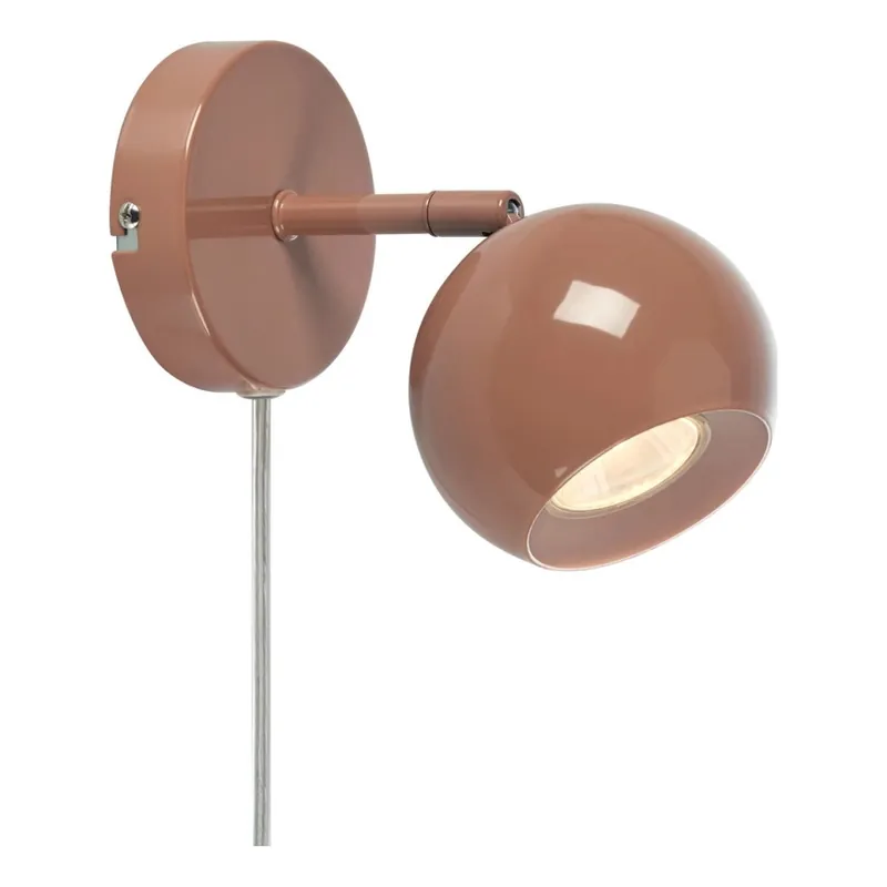 Markslöjd 108984 - Nástěnné bodové svítidlo POP 1xGU10/7W/230V hnědá Vysoce Kvalitní